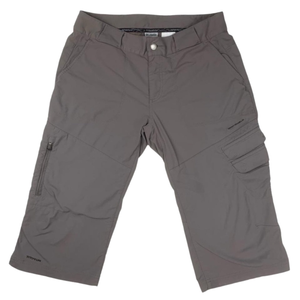 Columbia Titanium Cargo Capri Crop Omni-Shield Women's Size 10 Outdoors Utility